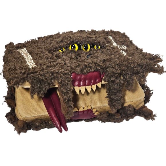 Universal Studios Harry Potter Monster Book of Monsters Plush Hand Puppet Sound - Picture 1 of 6
